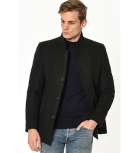 PLT8327 DEWBERRY ERKEK KABAN-SİYAH