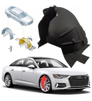 Audi A6 Ön Çamurluk Davlumbazı Halı Sağ 2019-2022 4K0821172K