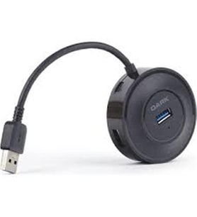 Dark DK-AC-USB344 4 Port USB 3.0 USB Hub Siyah