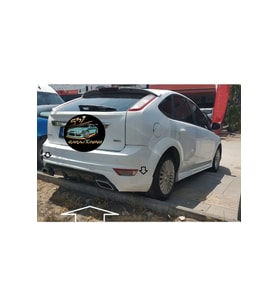 FORD FOCUS 2.5 EGZOZLU ARKA TAMPON EKİ FİBERGLASS BOYASIZ
