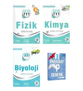 YKS TYT Fizik Kimya ve Biyoloji Soru Kitabı
