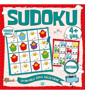 Çocuklar İçin Sudoku Boyama (4+ Yaş)
