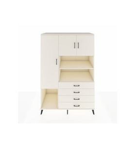Kronos Dolap 7 Raflı 4 Çekmeceli 3 Kapaklı 132x59x195 Aytaşı-Aytaşı/Aytaşı