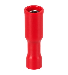 Powermaster PM-39064 0,5-1,5Mm2 Kesit 24X7x5mm Soket Kırmızı İzoleli Kablo Pabucu (100'Lü Paket)