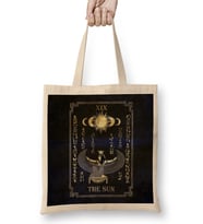 Tarot Quot The Sun Quot Goddess Isis Black Version 01 Bez Çanta Uzun Saplı