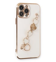 Iphone 13 Kılıf Esila Silikon - Beyaz