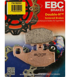 Ebc Fa192Hh 1995-2016 Kawasaki Ninja ZX-6R (ZX600) Uyumlu Arka Fren Balatası Sin