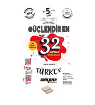 5. Sınıf Güçlendiren 32 Haftalık Türkçe Kazanım Denemeleri ve Telefon Standı