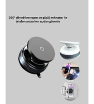 Vakumlu Manyetik Araç İçi Telefon Standı