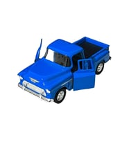 Chevrolet Stepside Mavi Pikap Oyuncak Lisanslı Diecast Metal Çek Bırak Araba