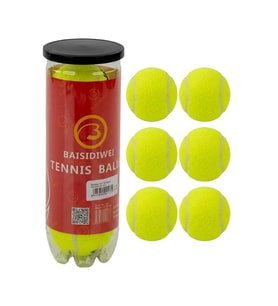Tenis Topu 6’lı Set Antrenman ve Maç İçin Dayanıklı Toplar