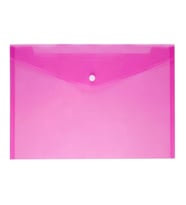 Lotte Çıtçıtlı Dosya A4 Pembe x 24 Adet