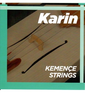Karin Strings K-1703 Kemençe Teli Takımı  Karadeniz Müziğine Uygun Parlak Tını Çelik Çekirdekli Uzun Ömürlü Yapı