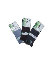 Pier Kaya P01389 Erkek Fantasy Bambo Dikişsiz Çorap (3 Adet) - Karışık Renkli - ST01389-Karışık Renkli-40-45