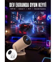 Full Teknolojili 160 Ansi Lümen Projeksiyon Yeni Nesil