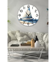 bilge Tasarım retro Duvar Saati 35 x 35 CM (Karışık)