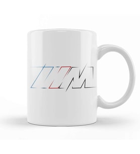 Bmw M Logo Artwork 01 Kupa Bardak Porselen