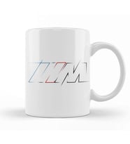 Bmw M Logo Artwork 01 Kupa Bardak Porselen