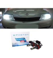 Renault Laguna 2 Led Xenon Uzun  Far Ampulü H1 Ultimate 9500 Lumens Yeni Seri Beyaz 2002-2008