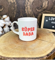 Süper Baba Tasarımlı Kupa Bardak
