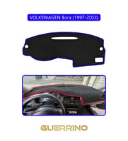 VOLKSWAGEN BORA (1997-2003) TORPİDO KORUMA HALISI MAVİ KENAR