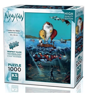 KS Games 1000 Parça Su Altında Yaşam Puzzle