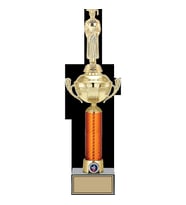 ODAK KUPA - Figürlü Kupalar - Mezuniyet Erkek Figürlü Kupalar FG-056 A - 46 cm