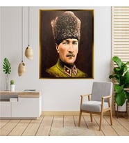 ÇERÇEVELİ ATATÜRK TABLO S711