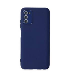 Samsung Galaxy A03s Kılıf Lansman Glass Kapak - Sky Blue