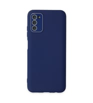 Samsung Galaxy A03s Kılıf Lansman Glass Kapak - Sky Blue