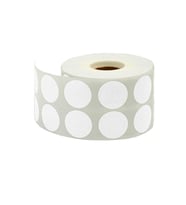 Tanex Nokta Etiketi 25 mm 2500 Etiket Beyaz