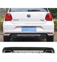Vw Polo Mk5 Gri Difüzör Çiftli Kare Egzoz Görünümlü D Tip Difizör 2009-2017