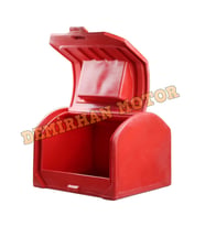 Motosiklet Paket Servis Ve Pizza Çantası 140 Lt Kırmızı