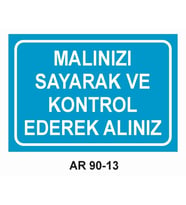 İŞ GÜVENLİĞİ UYARI LEVHASI 1 ADET PVC 21 X 29CM