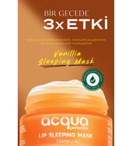Acqua Perfection Lip Sleeping Mask Vanilla  Onarıcı & Canlandırıcı & Pürüzsüzleştirici Dudak Maskes