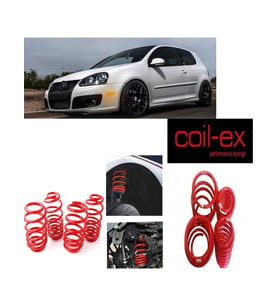 vw golf 5 (2003-2009) uyumlu 3.5 cm coil-ex spor yay