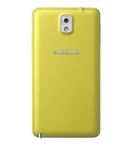 Galaxy Note 3 N9000 ile Uyumlu Arka Kapak Sarı ET-BN900S
