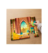 Mısır Hazine Odası Tasarımlı 24 Parça Ahşap Çocuk Puzzle
