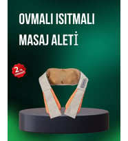 Ovmalı Isıtmalı Masaj Aleti Bel Boyun Omuz İçin Profesyonel Masaj Keyfi