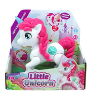 Little Unicorn Sesli ve Işıklı Beyaz 18 Cm Süper Kaliteli