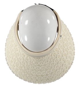 Laray Model Kadın Dantelli Vizör Şapka Yazlık Plaj Güneş Siperlik