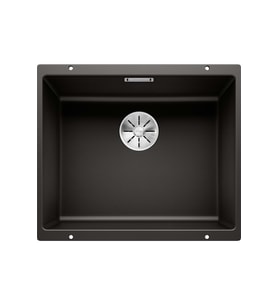 523432-Blanco Subline 500 - U Granit Eviye Antrasit (Siyah)