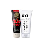 Kuş Büyüten XXL Krem 50 ml Penis Boyunu Uzatma Penisi Kalınlaştırma Kremi  + Xir 50 ml 3xeffect geciiktirici serrtleştirici Büyütücü Krem