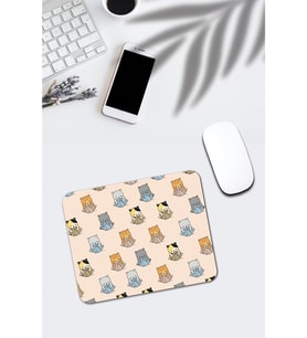 Kedi Desenli Mouse Pad Modelleri 12