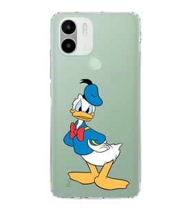 Redmi A1 Plus  Kamera korumalı Kapak Donald Duck Tasarımlı  Şeffaf Kılıf