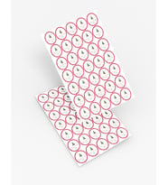 Happy New Year Sticker Mutlu Yıllar Etiket 4 cm 70 adet yeni Yeni yıl yılbaşı