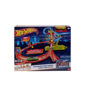 Hot Wheels® Neon Yarışlar Çoklu Yarış Heyecanı Pist Seti HPC07