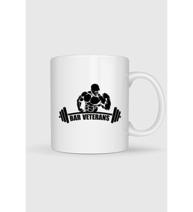 Bar Veterans Gym Fitness Baskılı Kupa Bardak