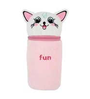CEM DOLPHIN PC-4902 PELUŞ HAVE FUN RENKLİ 21x8 cm KALEM ÇANTASI - TEKLİ