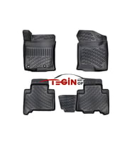 Toyota Land Cruiser Prado J150 3D Havuzlu Paspas 2015 Siyah